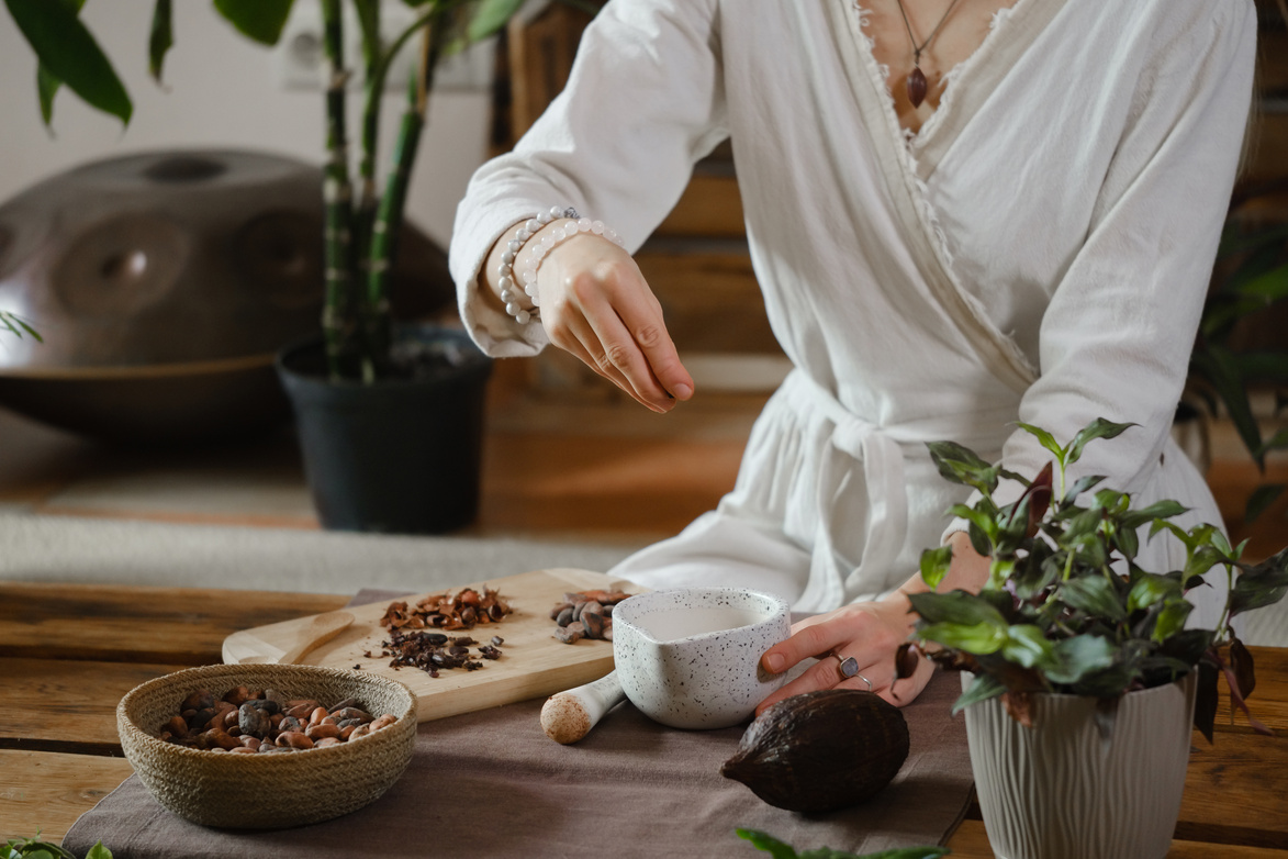Cacao Ceremony, Heart Opening Ritual in Atmospheric Place